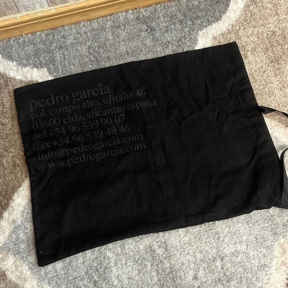 Pedro Garcia Black Dust Bag